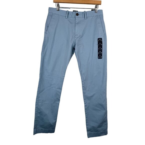 J.Crew Slim-fit flex chino pant bestseller blue preppy sz 31x30 - Picture 1 of 12